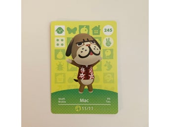 animal crossing amiibo-kort - mac 245