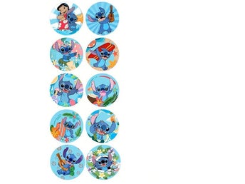 32 stycken Klistermärken Stitch