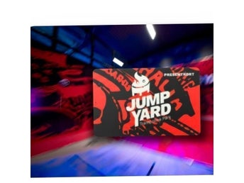 Presentkort JumpYard gäller över hela landet 200 kr