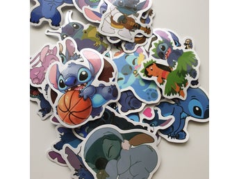 30st Stitch, Disney klistermärken/stickers