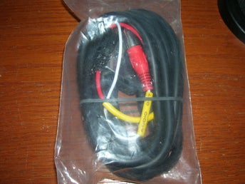 Scart kabel 1,5m med audio/video in scart hane- 2xRCA hane