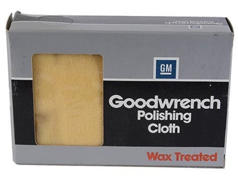 GM Goodwrench Polishing Cloth / Polerduk i orginalförpackning