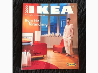 Ikea katalog 2000 soffor stolar möbler tyger lampor porslin nostalgi
