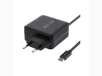 Deltaco 60W USB C Laptopladdare, 2x USB A, PD, 3A, svart Deltaco 60W USB C Laptopladdare, 2x USB A, PD, 3A, svart