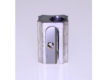DUX 1122N West Germany magnesium pencil sharpener circa 1970s (Weight: 6g)