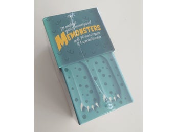 Memonsters - Memospel Från 2019 - Ninja Print - Nytt Inplastat