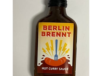 Berlin Brennt – Hot Curry Sauce – 100 ml