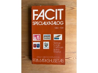 FACIT SPECIALKATALOG 1980–1981 av Frimärkshuset AB - klassisk frimärkskatalog