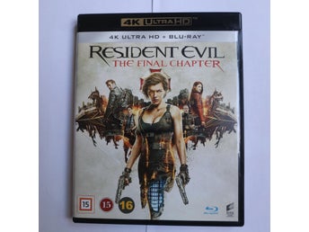 RESIDENT EVIL - THE FINAL CHAPTER - 4K ULTRAHD