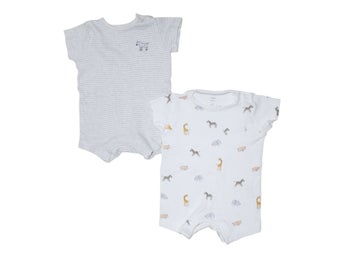 Pyjamas (2 Pack) från JOHN LEWIS - Storlek 62/68 - Vit &