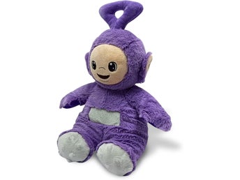NY Uppvärmbart gosedjur - Warmies plysch Tinky Winky från Teletubbies