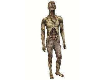 Morphsuit Monster Zombie Maskeraddräkt Halloween Medium One Size Ny