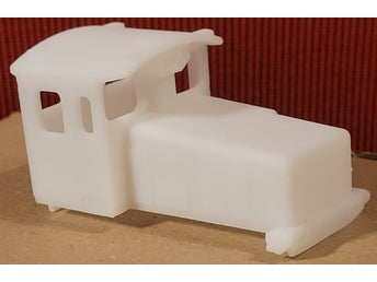 Lokkorg SJ Za i H0-skala - Resin - Craftcloud