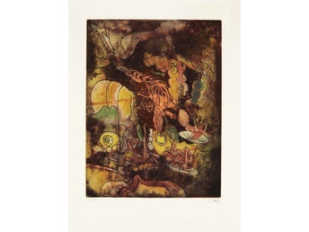 Roberto Matta - Hurle Flamme - Hom´mère II - L'Eautre