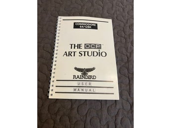 c64 /c128 - The Art Studio - Rainbird - 1986 (manual endast)