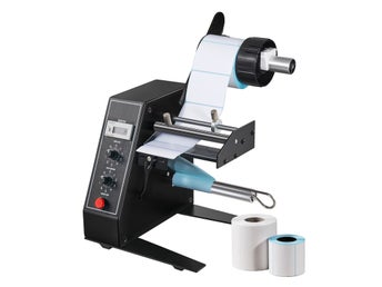 Automatisk Etikettdispenser med Räknare och Justerbar Hastighet