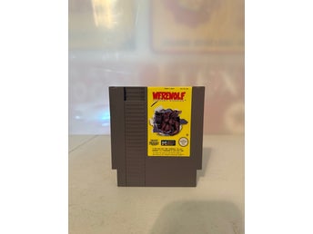 Werewolf: The Last Warrior - NES, Nintendo spel, väldigt fint skick