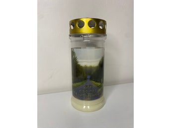 Lind Decoration Gravljus DU ÄR ALLTID MED MIG Gravdekoration Ljus Personligt