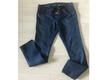 Fin stretch Jeans mammabyxa storlek 46 HM