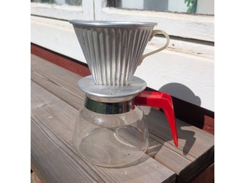 Retro Melitta 102 Kaffebryggare med filterhållare