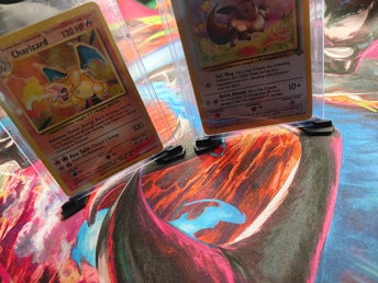Toploader displayställ för Pokémon/TCG-kort - 5 st