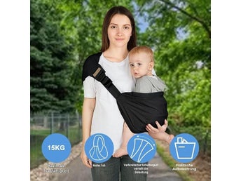 AUYAO Baby bärsele bärbar andningsbar småbarn rem tjock axelrem 3D