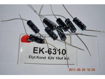 EK-6310 Elektrolyt 63V 8 stycken
