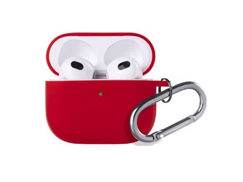 AirPods 3 Silikonskal Med Karbinhake