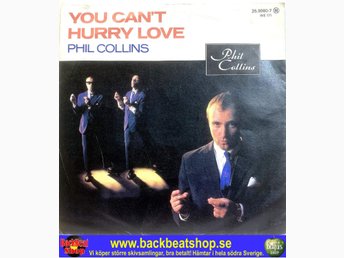 Phil Collins You Can T Hurry Love Backbeat Pa Tradera Phil Collins You Can T Hurry Love Backbeat Pa Tradera