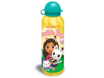 NY / OANVÄND - Gabbys Dollhouse aluminium flaska 500ml