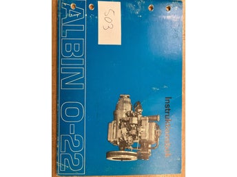 Instruktionsbok Albin O-22