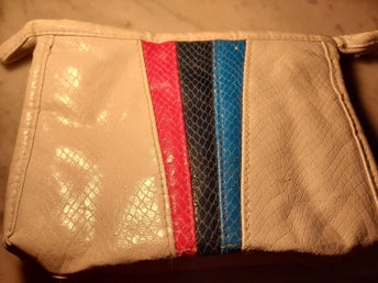 Necessär Sminkväska Vit PLAST Höjd 13,5 cm/Bredd 18 cm