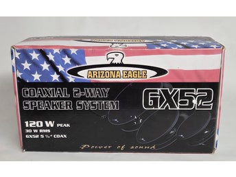 Oanvänt Arizona Eagle GX52 Högtalarsystem