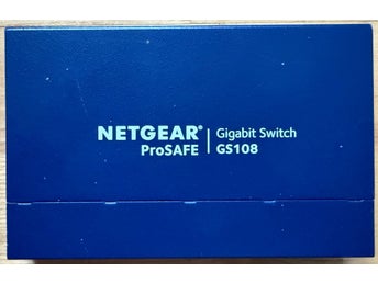 Netgear ProSAFE GS108v4 – 8-Port Gigabit Switch (Kompakt metallchassi)