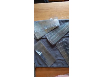 36 st Fickor till förvaring av mynt eller frimärke. 5x2, 6x1, 6x2, 8x2