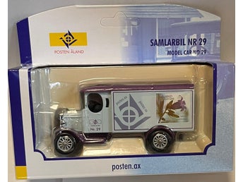 Ålands Posten bil nr 29 Morris van 1931 skala 1:46 Lledo/Corgi