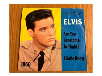 Elvis Presley, Year-cover 1960. Are You Lonesome To-Night? + 1