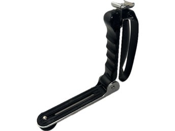 Vintage Kamerafäste Fällbart handtag med blixtfäste Camera Hand Pistol Grip