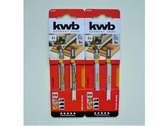 83 mm KWB BIM Sticksågblad Laminat Trä Sågblad Sticksågsblad T101BIF