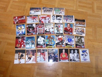 30 st. olika ishockey NHL och landslaget fotografier 11 x 15 cm #reapåtradera