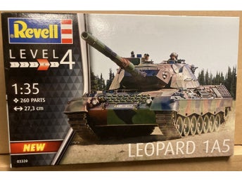 LEOPARD 1A5 Revell 1/35 OÖPPNAD