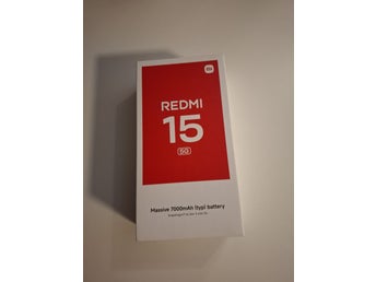 Redmi 15 oöpnad