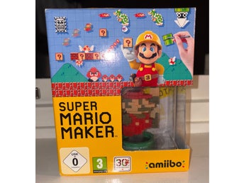 Super Mario Maker (UTAN SPEL) - Limited Edition - Wii U - Amiibo + Artbook