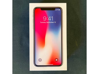 ***KARTONG* för iPhone X, , Rymdgrå. Passar MQAC2QN/A