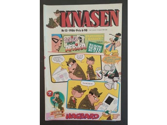 Serietidning Knasen Nr 13 - 1986