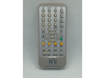 ITS RC-1730B fjärrkontroll för DVD-spelare – originalfjärrkontroll – begagnad