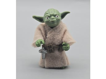 Vintage Star Wars Yoda figur 1980 L.F.L HONG KONG