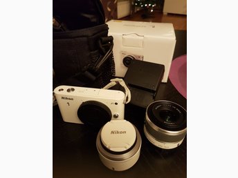 Nikon 1 J1 med 18.5 mm objektiv 