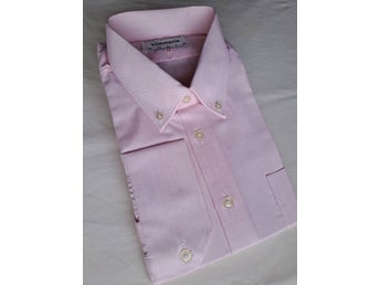 NOS VINTAGE 70-TAL 80-TAL Skjorta oxford dress shirt HÄMMERLE