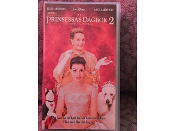 EN PRINSESSAS DAGBOK 2 - VHS. SVENSK TEXT